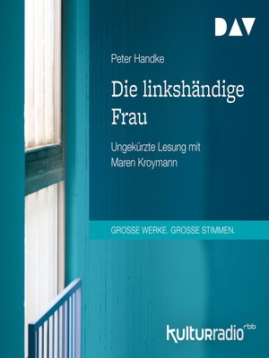 cover image of Die linkshändige Frau